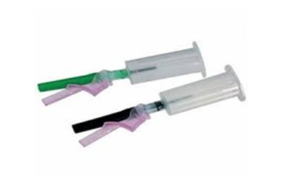 Safety Multi-Sample Blood Collection Needle with pre-attached holder